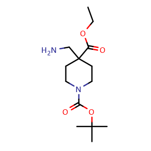 Ethyl 4-aminomethyl-1-Boc-piperidine-4-carboxylate