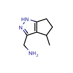 1,4,5,6-Tetrahydro-4-methyl-3-cyclopentapyrazole methanamine