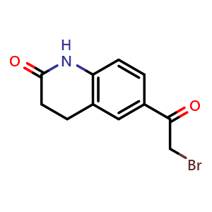 6-(2-Bromoacetyl)-3,4-dihydro-1H-quinoline-2-one