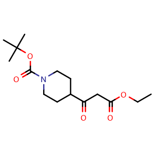 tert-Butyl 4-(3-ethoxy-3-oxopropanoyl)piperidine-1-carboxylate