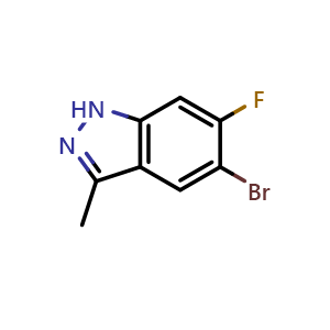 5-Bromo-6-fluoro-3-methyl-1H-indazole