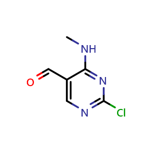 2-Chloro-4-(methylamino)-5-pyrimidinecarboxaldehyde