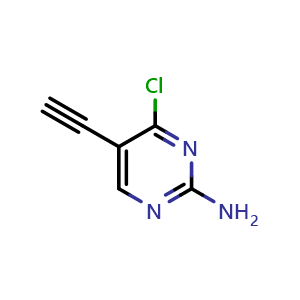 4-Chloro-5-ethynylpyrimidin-2-amine