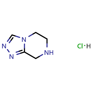 5,6,7,8-Tetrahydro-[1,2,4]triazolo[4,3-a]pyrazine hydrochloride