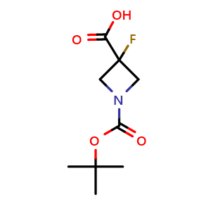 3-Fluoro-1,3-azetidinedicarboxylic acid tert-butyl ester