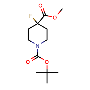 Methyl 1-Boc-4-fluoropiperidine-4-carboxylate