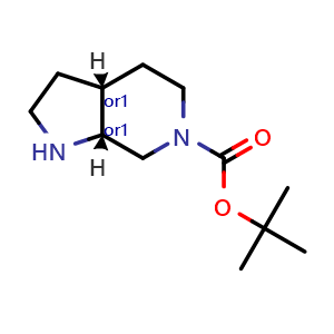 rel-tert-butyl (3aR,7aR)-octahydro-6H-pyrrolo[2,3-c]pyridine-6-carboxylate