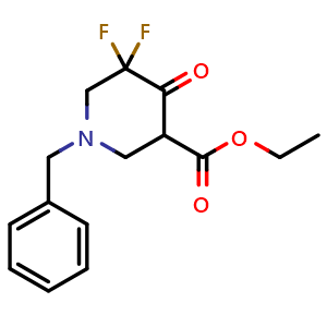 Ethyl 1-benzyl-5,5-difluoro-4-oxopiperidine-3-carboxylate
