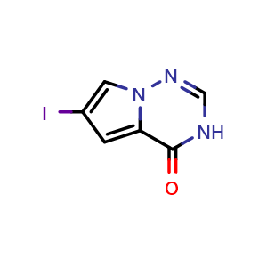 6-Iodopyrrolo[1,2-f][1,2,4]triazin-4(3H)-one