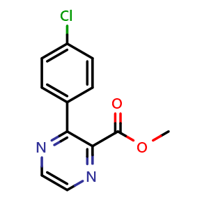 3-(4-Chloro-phenyl)-pyrazine-2-carboxylic acid methyl ester