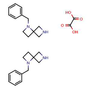 1-Benzyl-1,6-diazaspiro[3.3]heptane hemioxalate