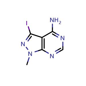 4-Amino-3-iodo-1-methyl-1H-pyrazolo[3,4-d]pyrimidine