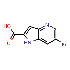 6-Bromo-1H-pyrrolo[3,2-b]pyridine-2-carboxylic acid