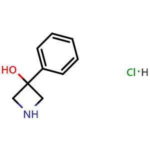 3-Hydroxy-3-phenylazetidine hydrochloride