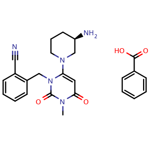 Alogliptin benzoate