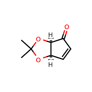 (3aR,6aR)-3a,6a-dihydro-2,2-dimethyl-4H-cyclopenta-1,3-dioxol-4-one