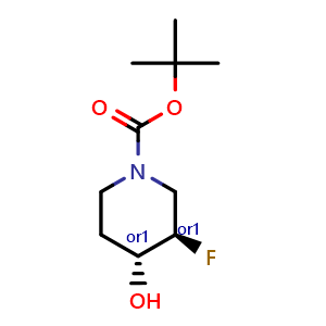 trans-1-Boc-3-fluoro-4-hydroxypiperidine