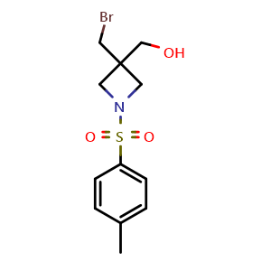 (3-(Bromomethyl)-1-(p-toluenesulfonyl)azetidin-3-yl)methanol