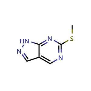 6-(Methylthio)-1H-pyrazolo[3,4-d]pyrimidine