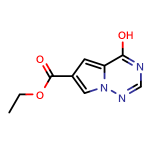 Ethyl 4-hydroxypyrrolo[1,2-f][1,2,4] triazine-6-carboxylate