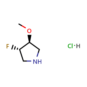 trans-4-Fluoro-3-methoxypyrrolidine hydrochloride