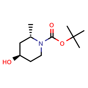 (2S,4R)-1-Boc-2-methyl-4-hydroxypiperidine