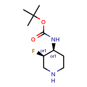 cis-4-(Boc-amino)-3-fluoropiperidine
