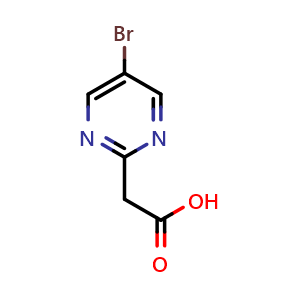 2-(5-Bromopyrimidin-2-yl)acetic acid