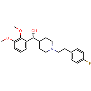 Chemical structure of Volinanserin , CAS 139290-65-6, AChemBlock G-6605