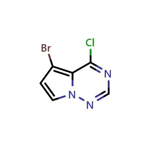 4-Chloro-5-bromopyrrolo[1,2-f][1,2,4]triazine
