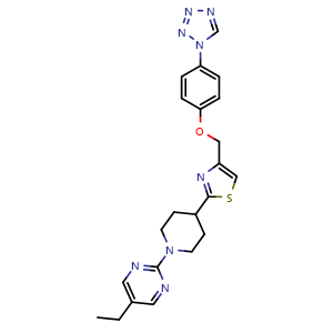Chemical structure of MBX-2982 , CAS 1037792-44-1, AChemBlock G-6723