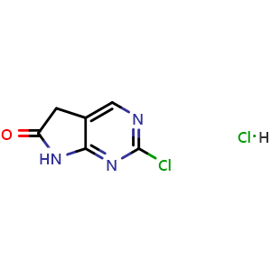 2-Chloro-5,7-dihydro-6H-pyrrolo[2,3-d]pyrimidin-6-one hydrochloride