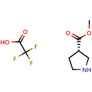 (S)-Methyl pyrrolidine-3-carboxylate TFA
