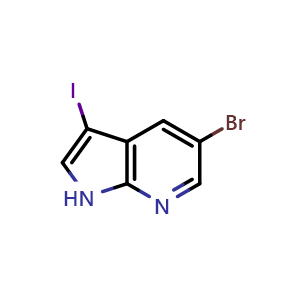 5-Bromo-3-iodo-7-azaindole