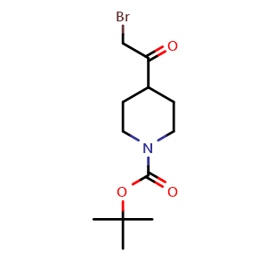 tert-Butyl 4-(2-bromoacetyl)piperidine-1-carboxylate
