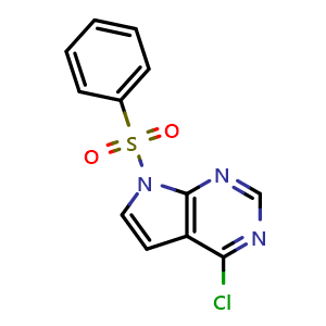 4-Chloro-7-phenylsulfonyl-7H-pyrrolo[2,3-d]pyrimidine