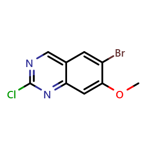 2-Chloro-6-bromo-7-methoxyquinazoline