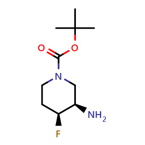 (3,4)-cis-tert-Butyl 3-amino-4-fluoropiperidine-1-carboxylate