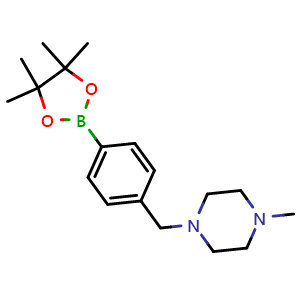 1-Methyl-4-[[4-(4,4,5,5-tetramethyl-1,3,2-dioxaborolan-2-yl)phenyl]methyl]piperazine