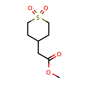 Methyl (1,1-dioxidotetrahydro-2H-thiopyran-4-yl)acetate
