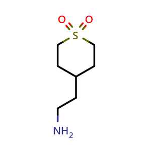 2-(1,1-Dioxidotetrahydro-2H-thiopyran-4-yl)ethanamine