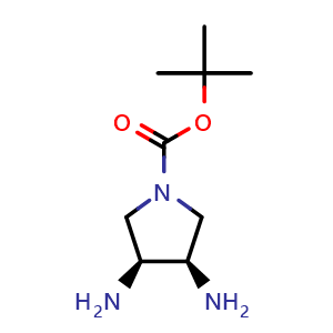 (3R,4S)-rel-1-Boc-3,4-diaminopyrrolidine
