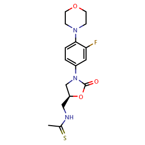(S)-N-{[3-(3-Fluoro-4-morpholinophenyl)-2-oxooxazolidin-5-yl]methyl}thioacetamide