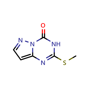 2-(Methylthio)pyrazolo[1,5-a][1,3,5]triazin-4(3H)-one