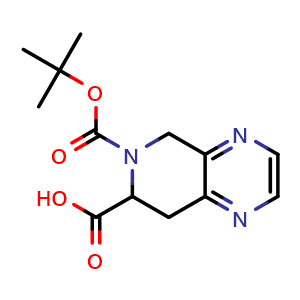 6-(tert-Butoxycarbonyl)-5,6,7,8-tetrahydropyrido[3,4-b]pyrazine-7-carboxylic acid