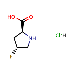 (2S,4R)-4-Fluoropyrrolidine-2-carboxylic acid hydrochloride