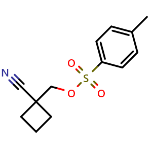Toluene-4-sulfonic acid 1-cyano-cyclobutylmethyl ester