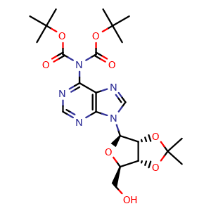 N,N-Bis[(1,1-dimethylethoxy)carbonyl]-2,3-O-(1-methylethylidene)adenosine