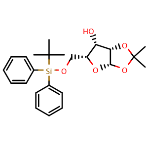 (3aS,5R,6S,6aS)-5-(((tert-butyldiphenylsilyl)oxy)methyl)-2,2-dimethyltetrahydrofuro[2,3-d][1,3]dioxol-6-ol