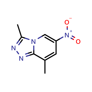 3,8-dimethyl-6-nitro-[1,2,4]triazolo[4,3-a]pyridine